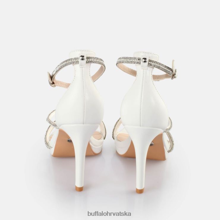 bijela Buffalo mary shine sandale s petom |sandale TDD6T569